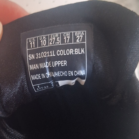 Skechers Kids' Black and White Sneakers - Picture 3 of 7